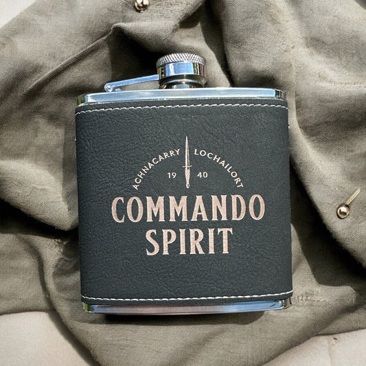 Laser Engraved Hip Flask & Presentation Box